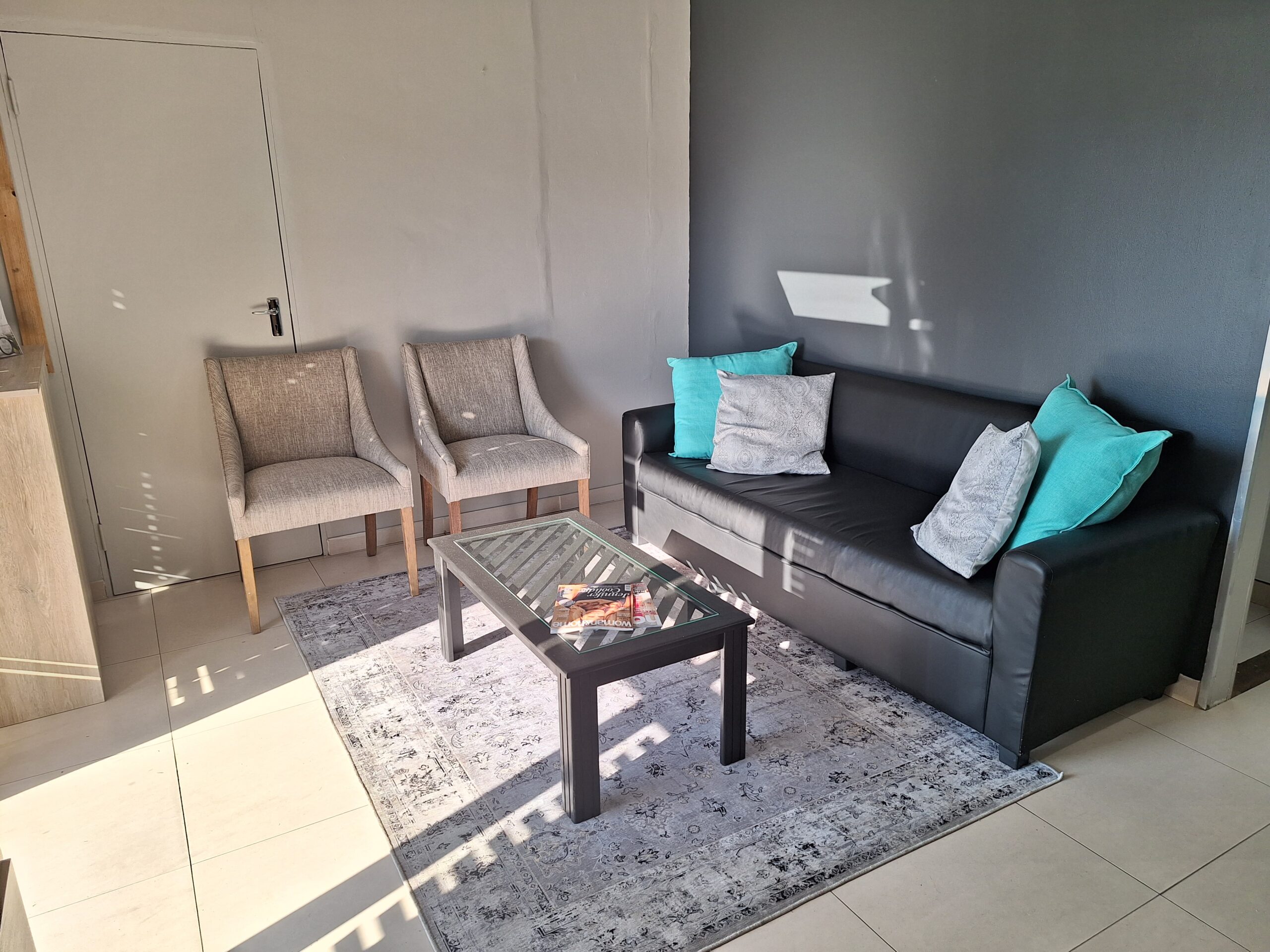 Relax in our waiting room